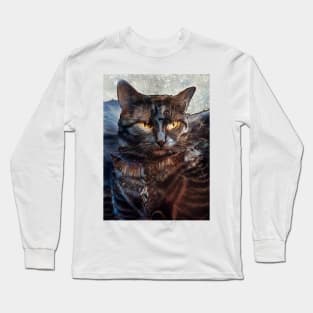 Armored knight cat: Sire Long Sleeve T-Shirt